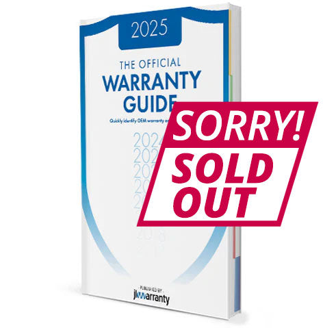 2025 Official Warranty Guide